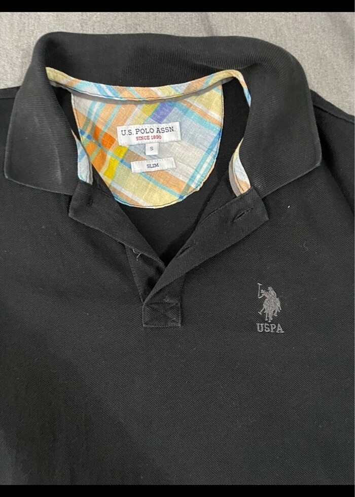 Us polo assn erkek s beden polo yaka tişört - Görsel 2