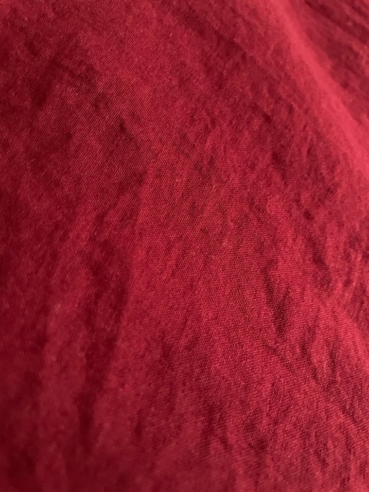 Bordo Pamuk Kadın Şal - Görsel 3