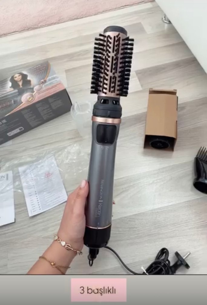 Remington Keratin AS8810 Döner Başlıklı Saç Şekillendirici - Görsel 2