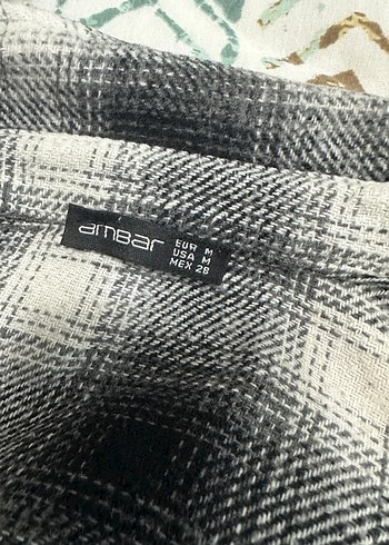 Gri Düğmeli Bağlamalı Kadın Gömlek - Görsel 4