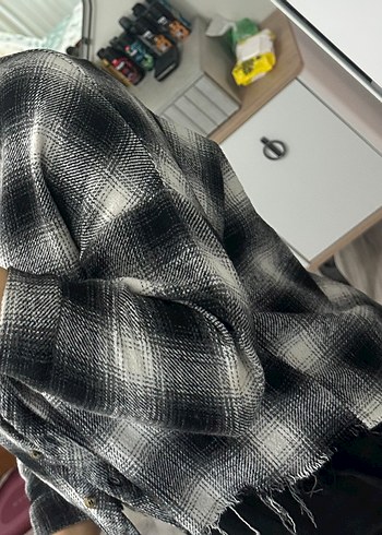 Gri Düğmeli Bağlamalı Kadın Gömlek - Görsel 3