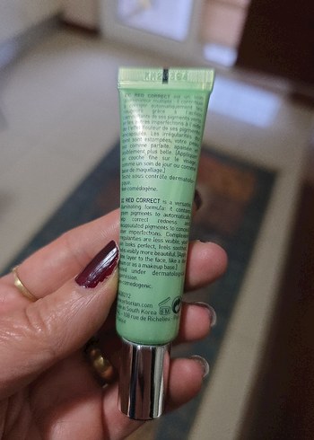 Erborian CC Red Correct Krem 15 ml orijinaldir - Görsel 6
