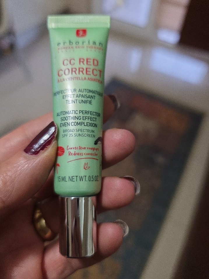 Erborian CC Red Correct Krem 15 ml orijinaldir - Görsel 3