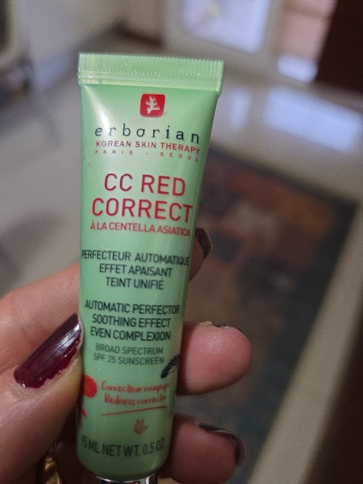 Erborian CC Red Correct Krem 15 ml orijinaldir - Görsel 4