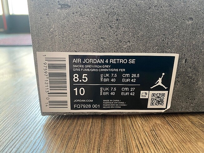 42 Beden Aj4 Wet Cement