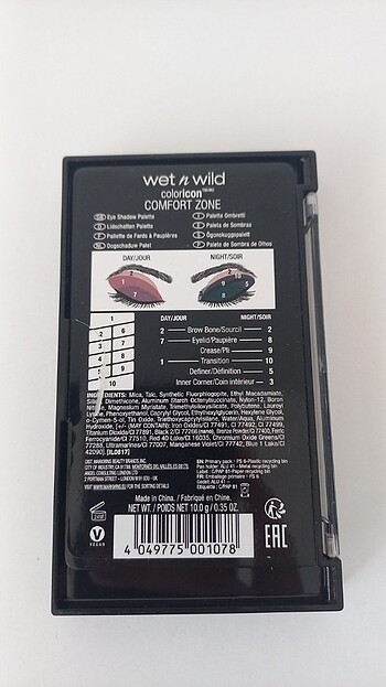 Beden Wet&Wild Comfort Zone Far Paleti