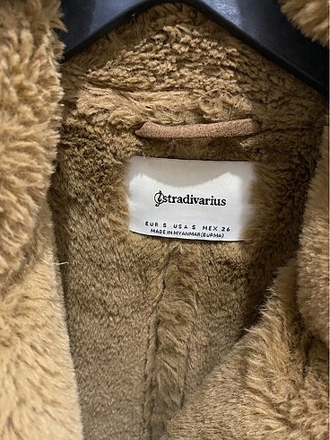 s Beden Stradivarius kürklü ceket
