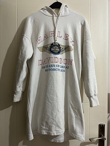 Tesettür Beyaz sweatshirt