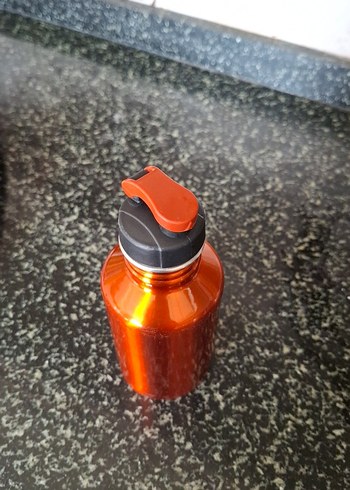 Parlak Turuncu Termos Şişesi - Görsel 4