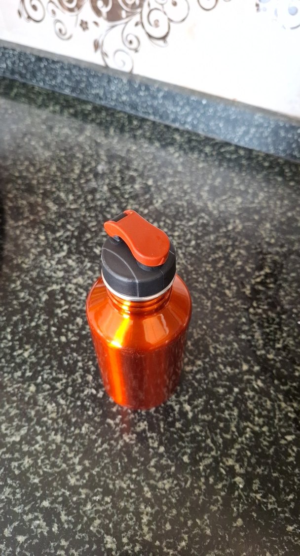 Parlak Turuncu  Termos Şişesi - Görsel 4