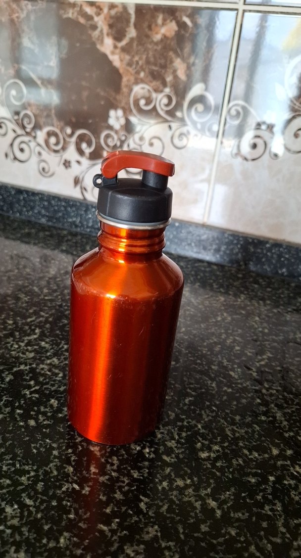 Parlak Turuncu  Termos Şişesi - Görsel 2