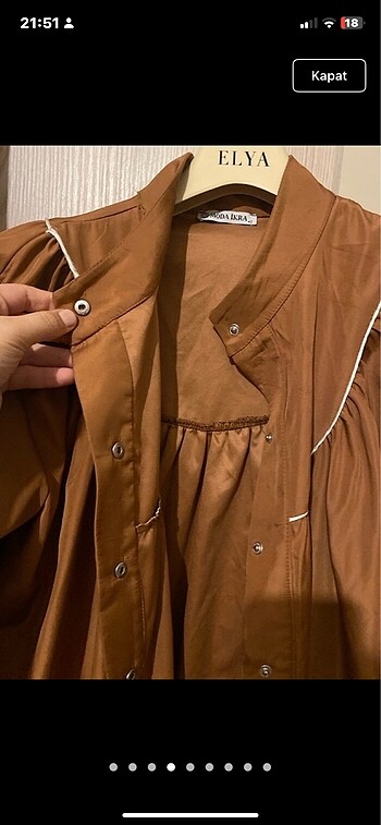 42 Beden Kısa trench