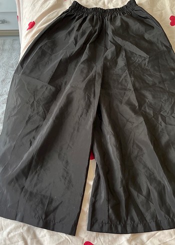 Volan Detaylı Siyah Hamile Midi Etek - Görsel 4