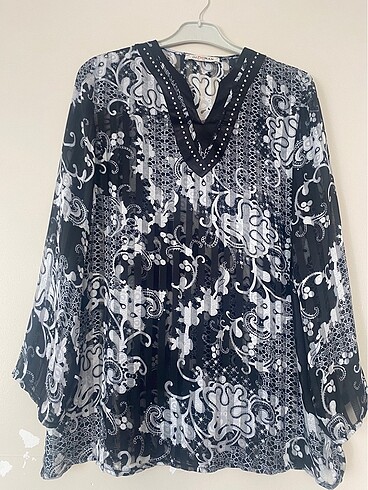 Transparan tunik