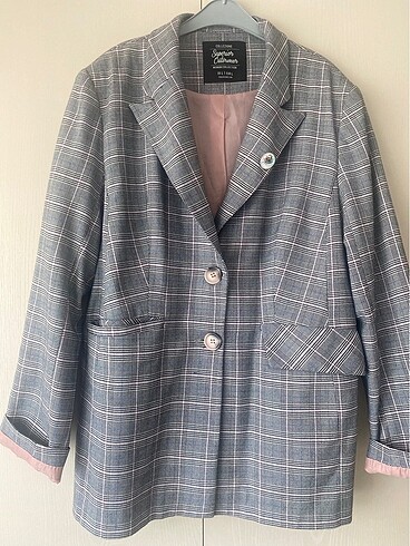 Kareli Blazer Ceket