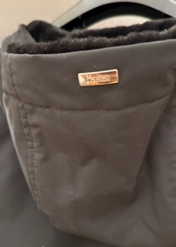 Herno Siyah Erkek içi  Kürk Detaylı Ceket - Görsel 4