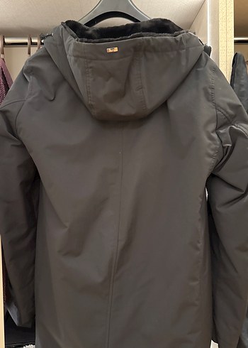 Herno Siyah Erkek içi  Kürk Detaylı Ceket - Görsel 3