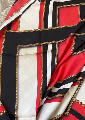 Vissona twil ipek eşarp - Görsel 3