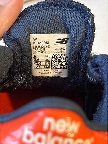 23 Beden çeşitli Renk Çocuk New Balance Ayakkabı