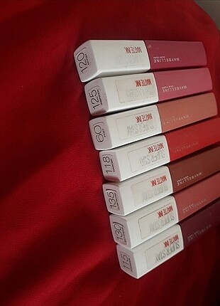 Maybelline Maybelline süper stay matte ruj