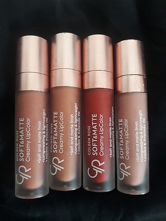 Golden Rose Soft Matte Creamy Lipcolor Ruj 