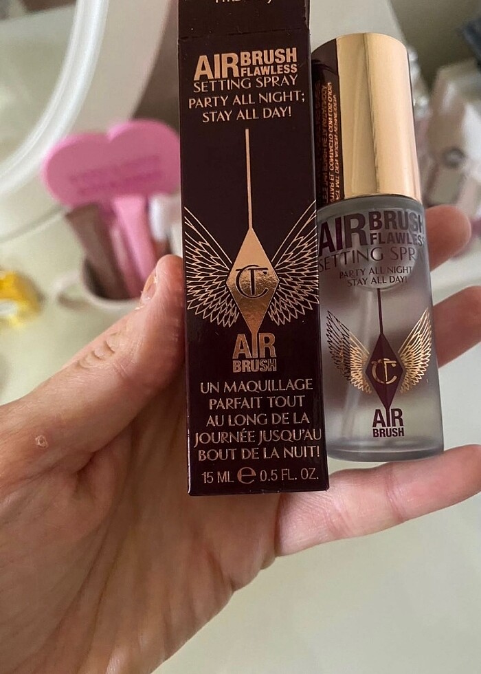 CHARLOTTE TILBURY AIRBRUSH FLAWLESS SETTING SPRAY - Görsel 2