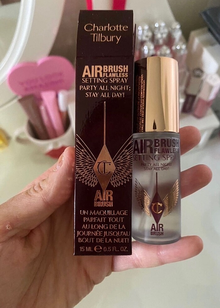 CHARLOTTE TILBURY AIRBRUSH FLAWLESS SETTING SPRAY - Görsel 3
