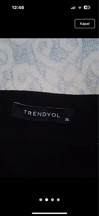 Trendyol & Milla Tek omuzlu pencere detaylı elbise