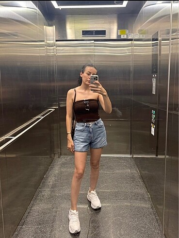 Pull and Bear Kot şort