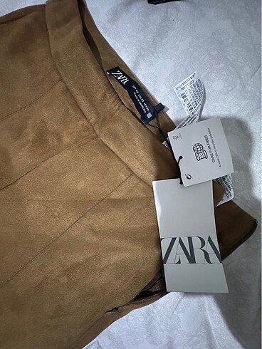 Zara Zara süet tayt