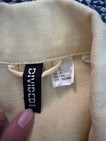 s Beden sarı Renk H&M ceket