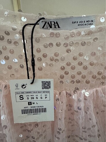 Zara Zara abiye bluz üst