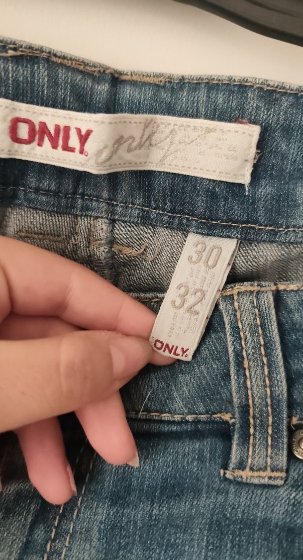Gri Kadın Denim Jeans - Görsel 2