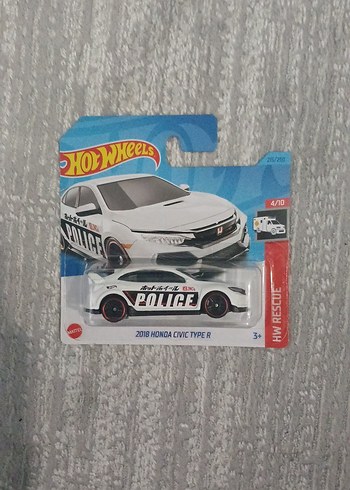 Hotwheels 2018 Honda Civic Type R