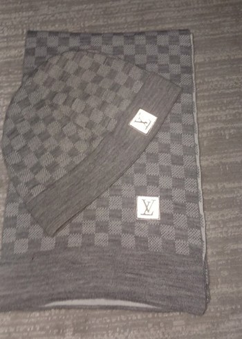 Louis vuitton şapka bere kışlık takım