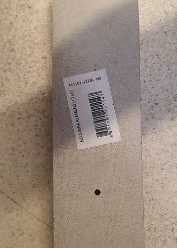 Siyah Tek-İş Klemens Blok - Görsel 2