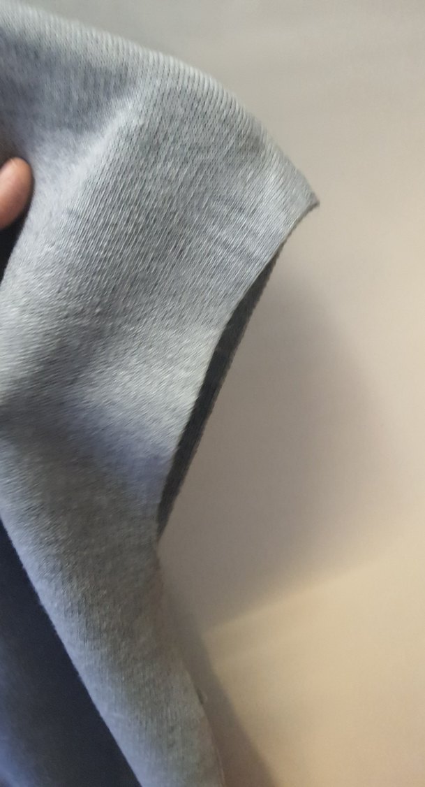 Gri V Yaka Örgü Kadın Süveter - Görsel 3