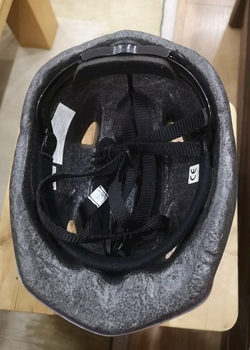 Renkli Baskılı Mor Motosiklet Kaskı - Görsel 4