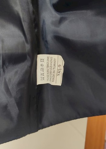 9 Yaş Beden gri Renk Erkek Çocuk Yelek Pantolon Takım