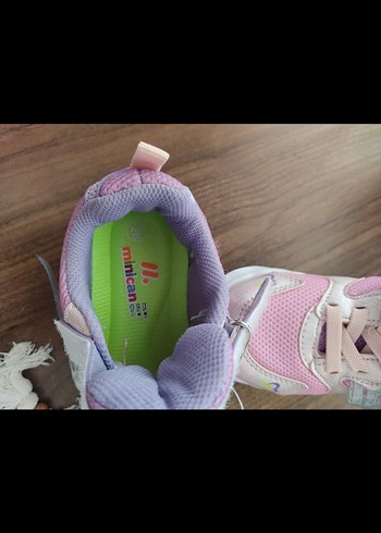 26 Beden çeşitli Renk Kız Çocuk Pembe Işıklı Spor Ayakkabı