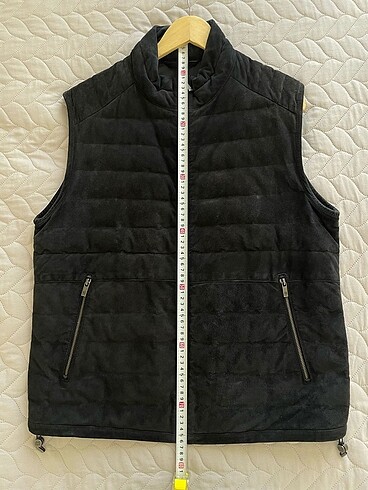xl Beden siyah Renk Massimo Dutti Erkek Kolsuz Mont