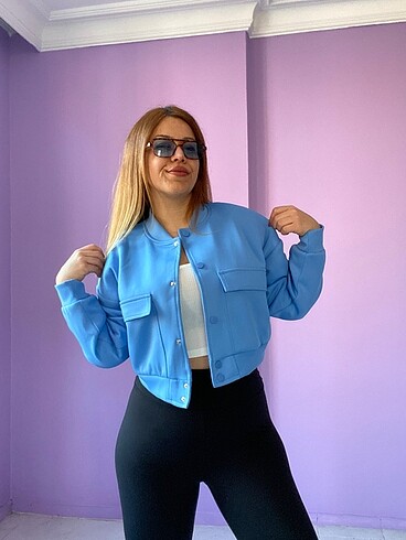 Mavi Bomber Ceket