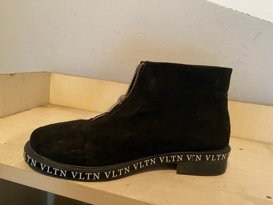 Parlak Siyah bayan  Botu LTN Baskılı 36 numara orjınal - Görsel 3