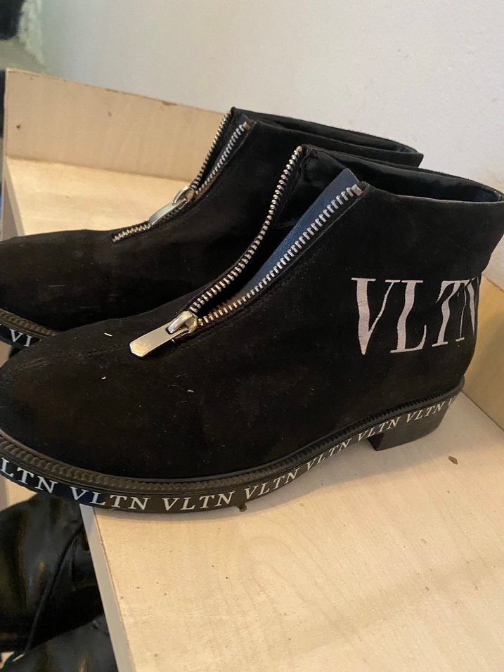 Parlak Siyah bayan  Botu LTN Baskılı 36 numara orjınal - Görsel 2