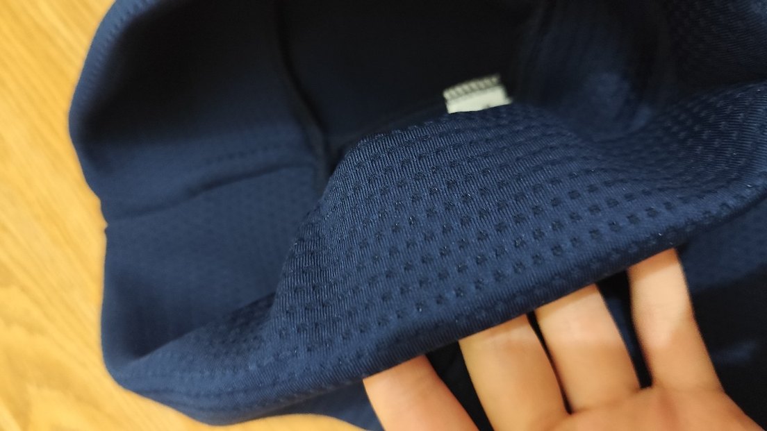 Mavi Elastik Belli Kadın Tayt - Görsel 4