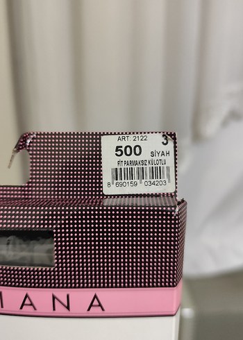 Bej Mini Transparan Çorap - Elastik, Açık Burun - Görsel 3