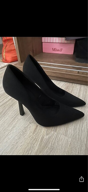 37 Beden siyah Renk BERSHKA STILETTO