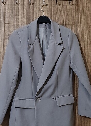 38 Beden GRİ BLAZER CEKET