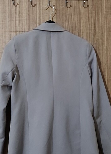 38 Beden gri Renk GRİ BLAZER CEKET