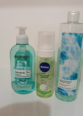 Garnier Hyaluron Aloe Yüz Temizleme Jeli Avon duş jeli